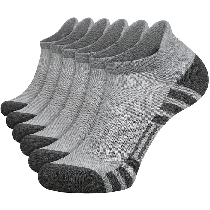 12 paires de chaussettes de sport en maille respirante pour hommes