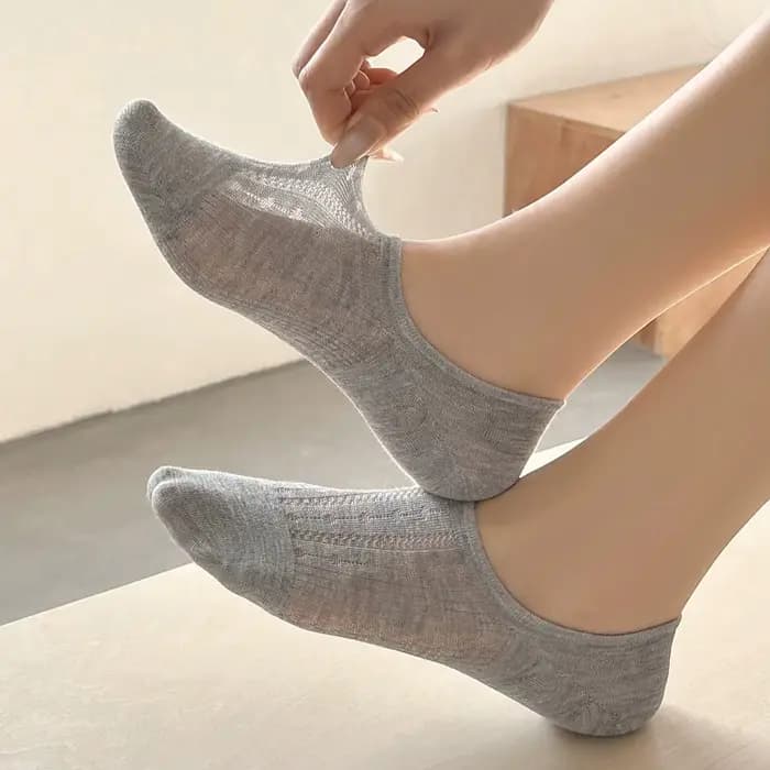 5 paires de chaussettes invisibles pour femmes