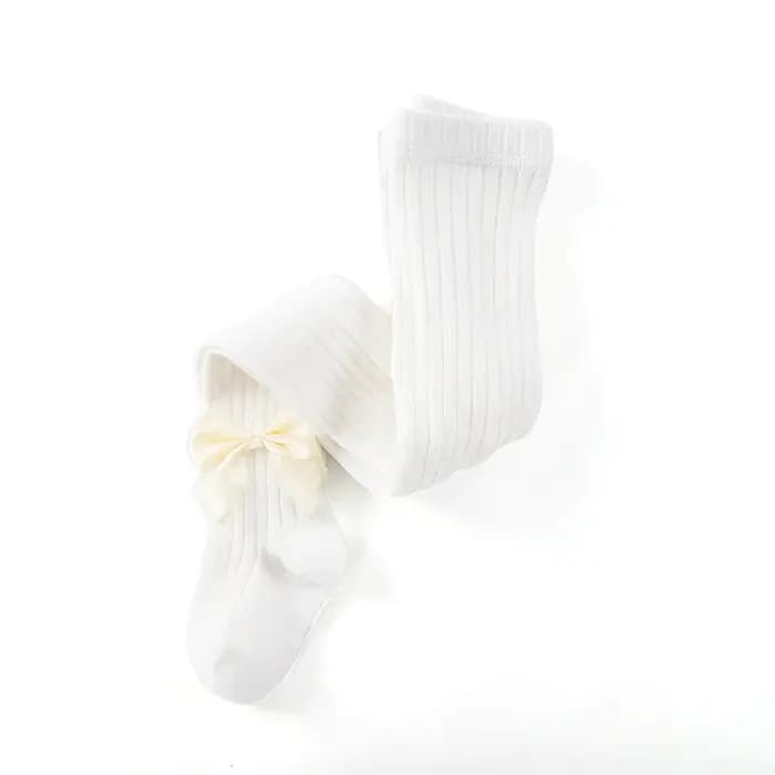 Collants mignons en coton avec nœud papillon pour fille de 0 à 9 ans, bas d'été respirants, de couleur rose et noir