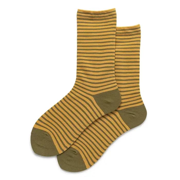 Chaussettes françaises Vintage en coton rayé pour femmes, mode décontractée, confortables, automne hiver, Style collège, cadeaux Soxs