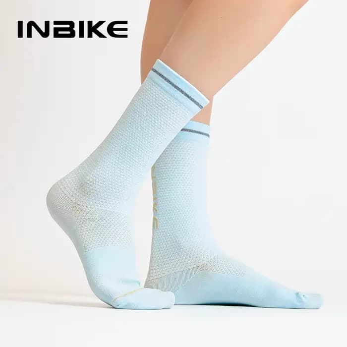 INBIKE été chaussettes de cyclisme hommes sport Compression