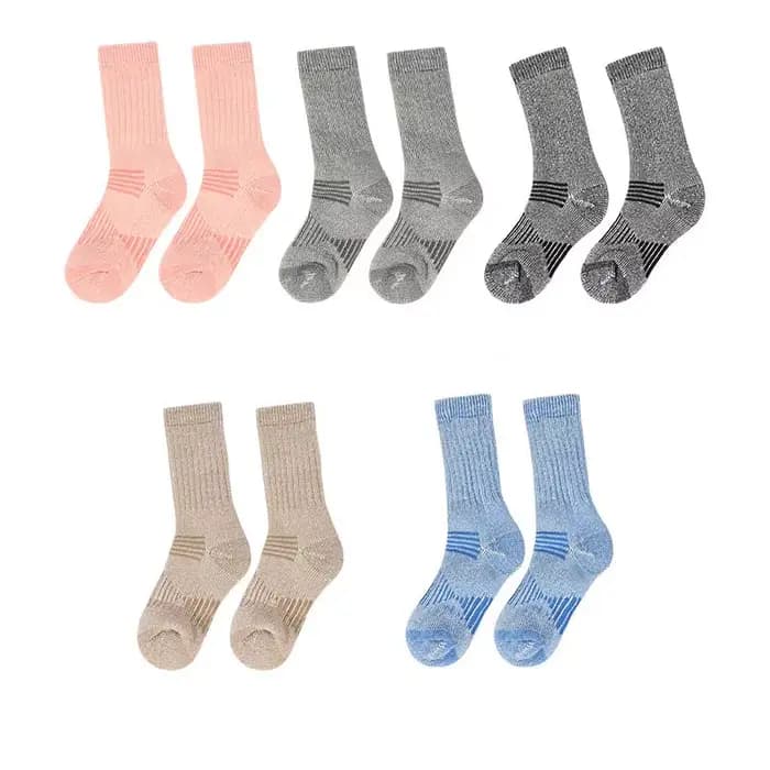 Chaussettes en laine mérinos épaisses et chaudes pour la randonnée
