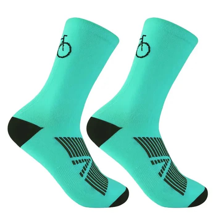 Chaussettes de sport de marque professionnelle de haute qualité, respirantes, pour le cyclisme sur route, pour hommes et femmes, chaussettes de course pour sports de plein air