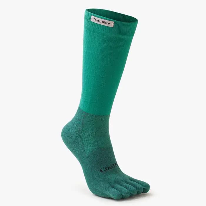 Chaussettes de sport en coton à cinq doigts pour hommes, bout fendu, Absorption de la sueur, Anti-od