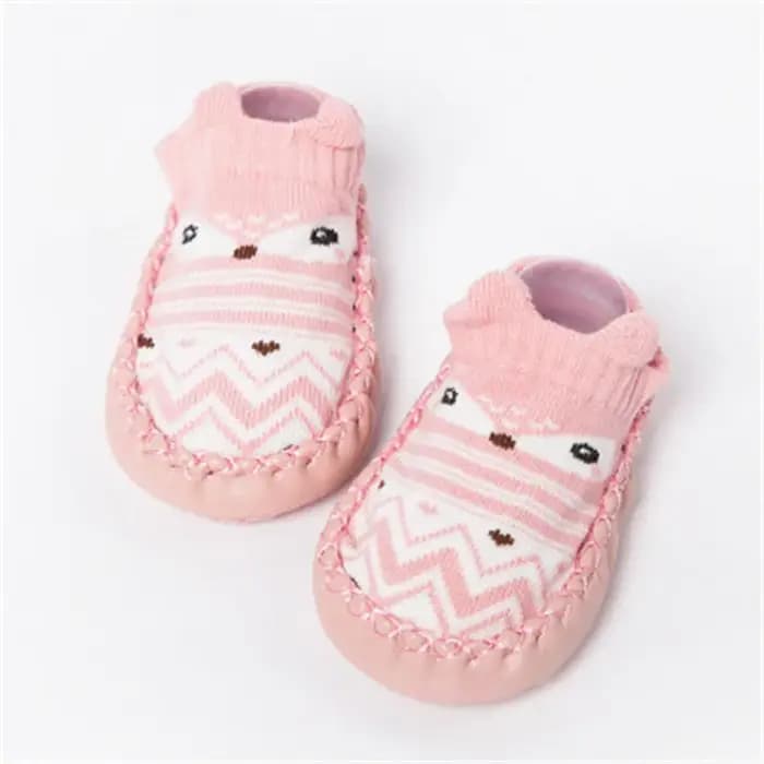 Chaussettes pour bébé avec semelles en caoutchouc, à la mode, pour nouveau-né, automne-hiver, chaussettes de sol pour enfants, chaussures antidérapantes à semelle souple, 2022