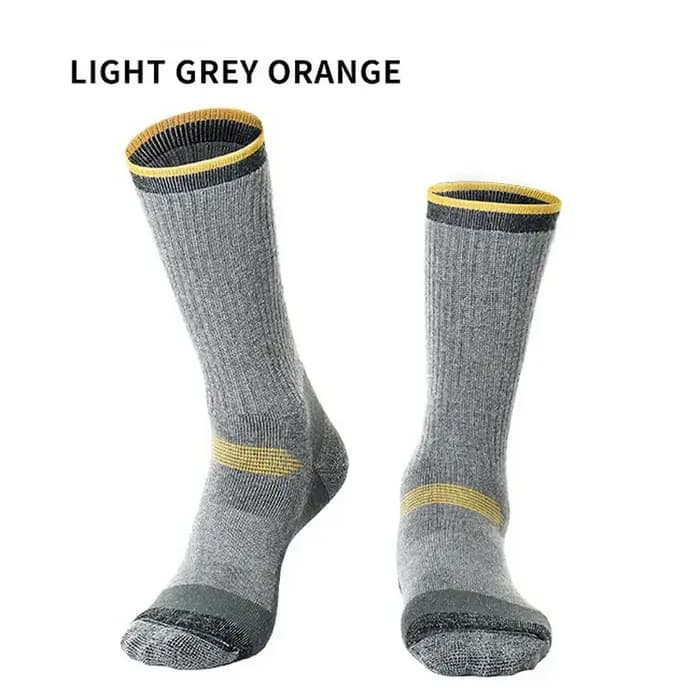 1 paire de chaussettes thermiques en laine mérinos, garde au chaud, douces, pour Ski, randonnée, Sport en plein air, Snowboard, épaisses, pour hommes et femmes, hiver