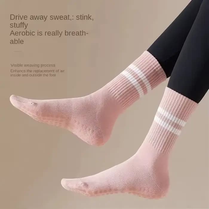 Chaussettes de Yoga antidérapantes pour femmes