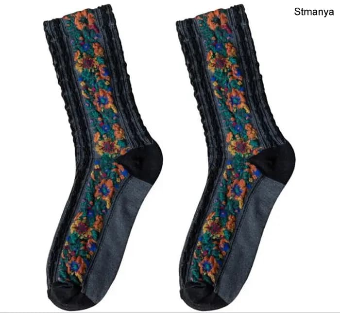 Chaussettes de Style ethnique pour femmes