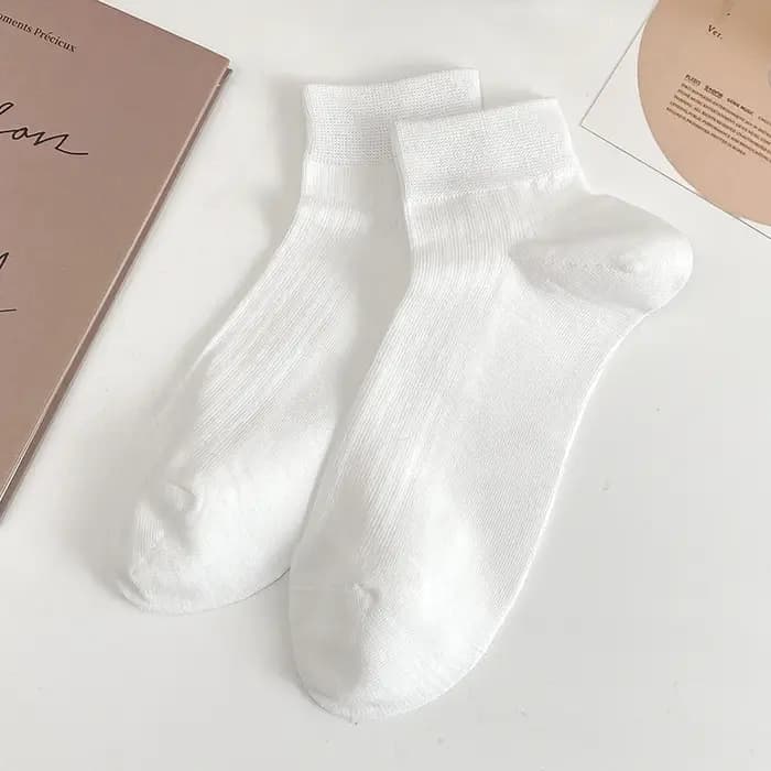 Chaussettes pour hommes nouveau printemps été Simple décontracté mince maille