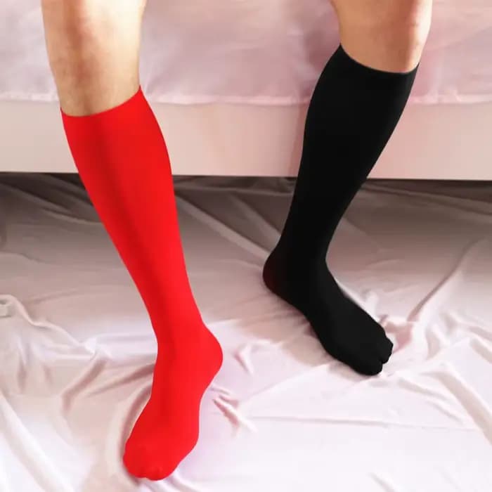Chaussettes hautes pour hommes d'affaires formelles