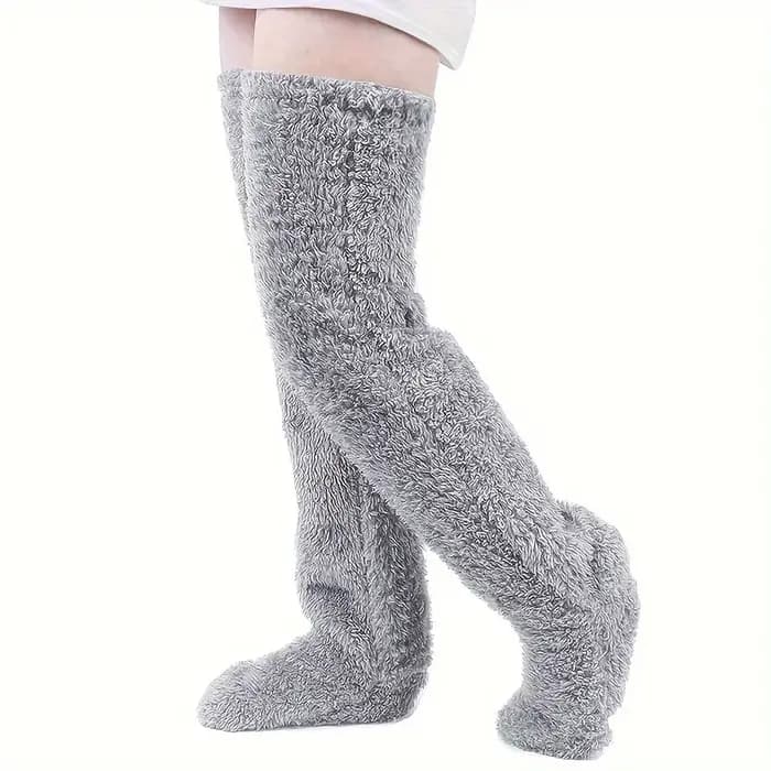 Bas de pieds chauds d'hiver pour femmes et hommes
