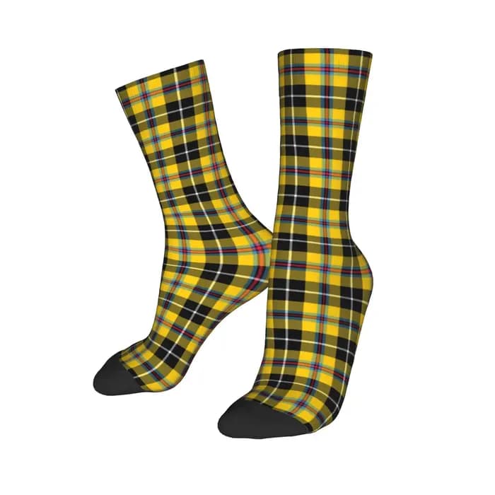 Chaussettes personnalisées à carreaux Tartan pour hommes