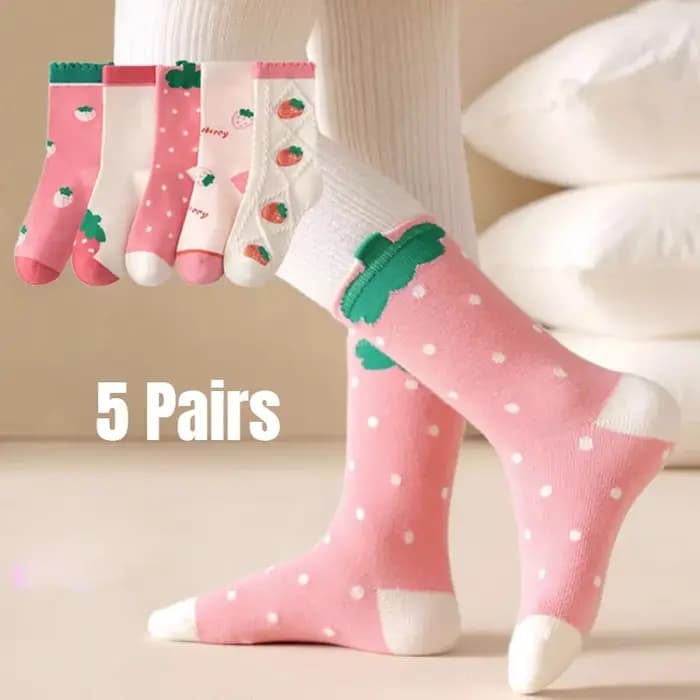 Chaussettes de dessin animé animal pour enfants