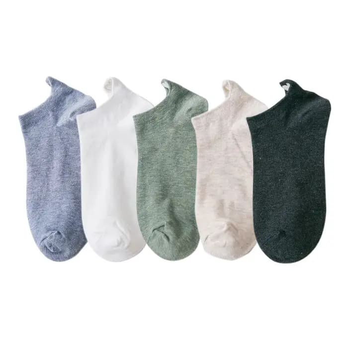 Soldes! 5 paires nouvelles chaussettes en coton pour femmes