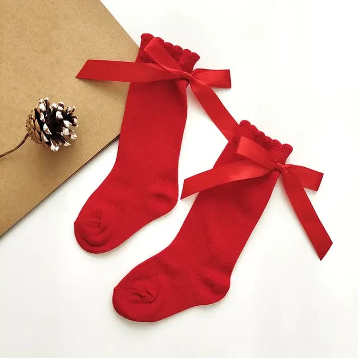 Chaussettes à volants pour filles princesse à la mode