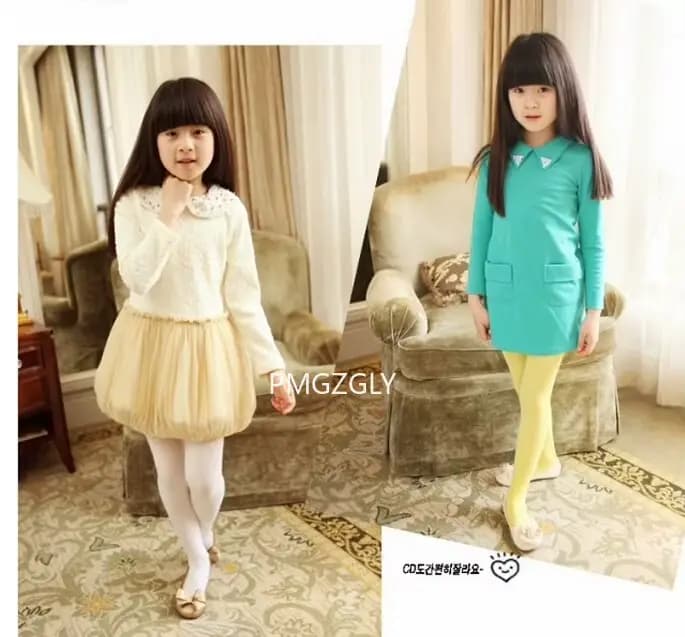 Collants en velours pour petites filles, bas enfants, couleur bonbon