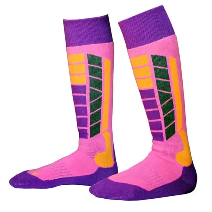 Ski coton hiver thermique hommes chaussettes enfants femmes chaussettes de sport snowboard cyclisme adulte Ski plus épais jambe chaude