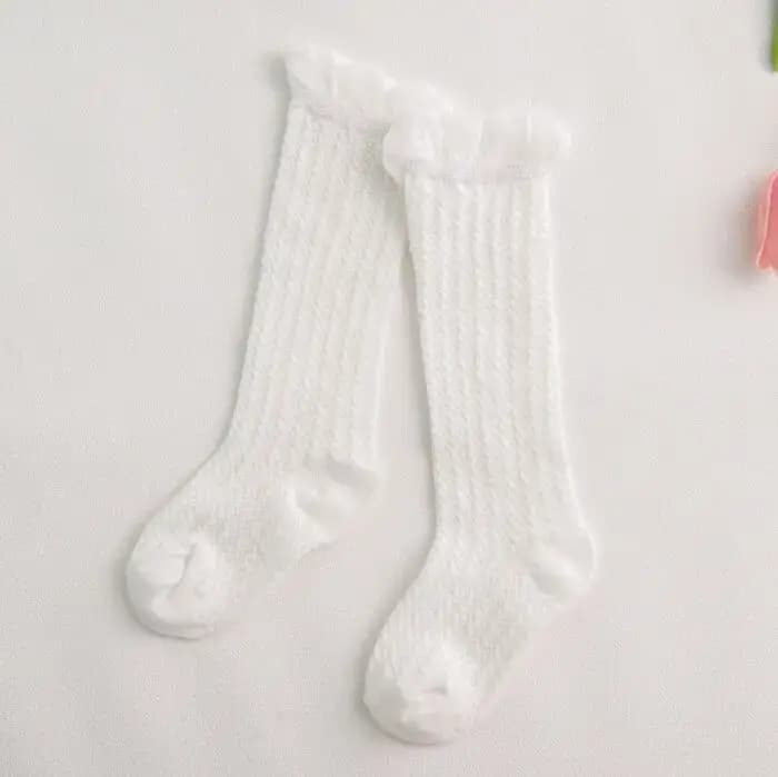 Chaussettes d'été en coton pour bébés filles de 0 à 6 ans
