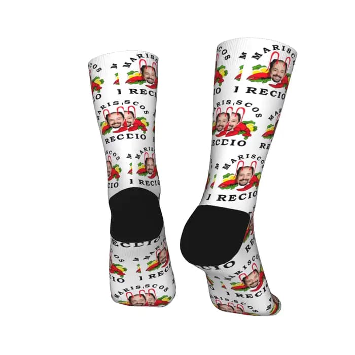 Antonio Recio chaussettes Design bas antidérapants Couple chaussettes chaud doux automne gothique course chaussettes de sport
