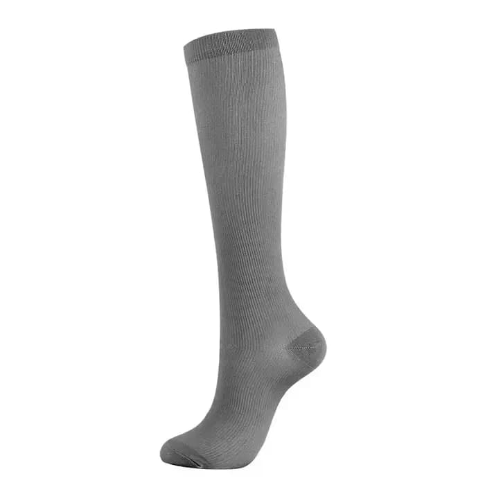 Chaussettes de Compression pour hommes et femmes, chaussettes serrées pour favoriser la Circulation sanguine, pour infirmières, traitement médical, grossesse, gymnastique, randonnée, course à pied
