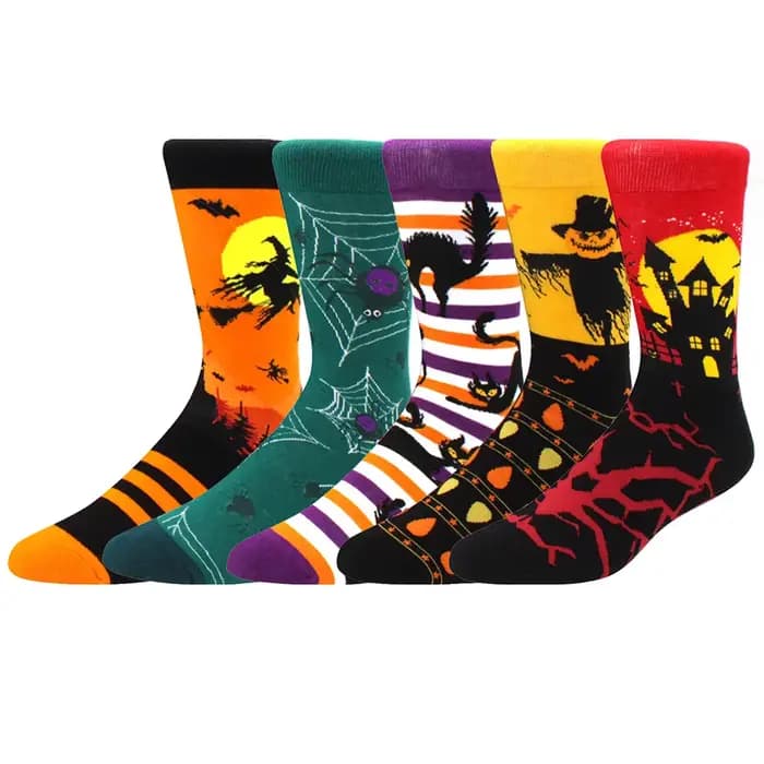 5 paires de chaussettes Tube moyen pour hommes