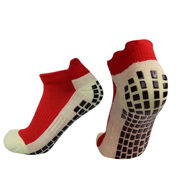 Chaussettes de football respirantes pour hommes et femmes, absorbant la transpiration, courtes, sports de plein air, entraînement de compétition, silicone non ald, 2023