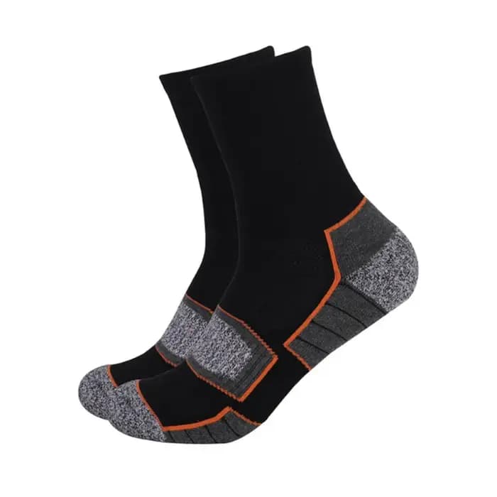 Hiver femmes hommes chaussettes de randonnée chaud plus épais respirant coton coussin équipage Sports de plein air ski