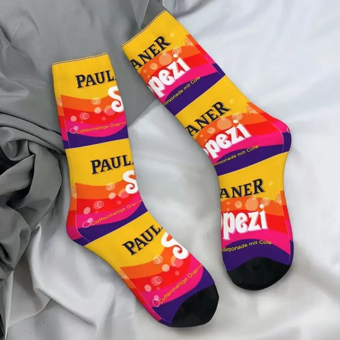Spezis-Chaussettes Antidérapantes avec Logo pour Homme
