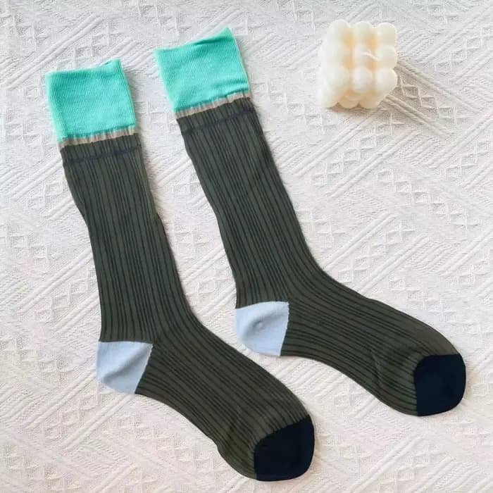 Chaussettes d'extérieur pour printemps et été, couleurs contrastées haut de gamme, respirantes, Ultra-fines, pour femmes et filles, confortables et respirantes