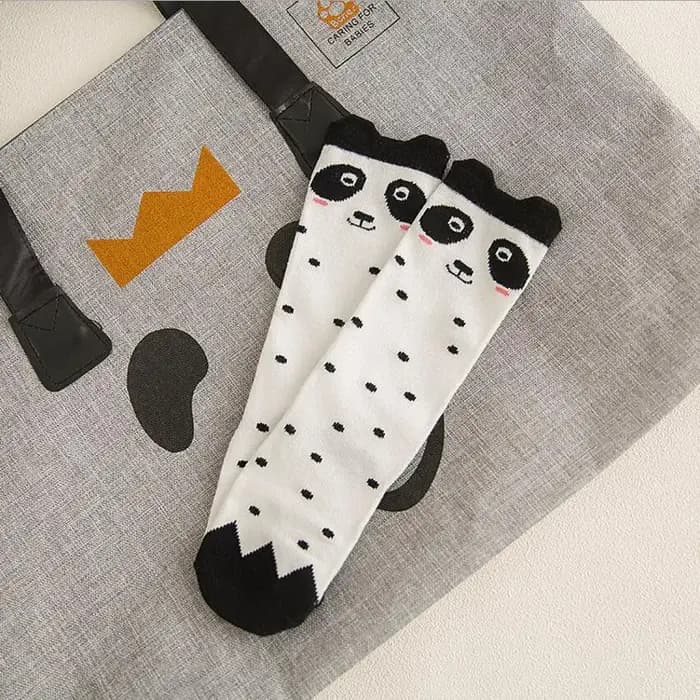 0 à 4 Y enfants dessin animé chaussettes souris renard motif style bébé chaussettes coton enfants garçon fille genou jambe haute chaud enfant chaussette