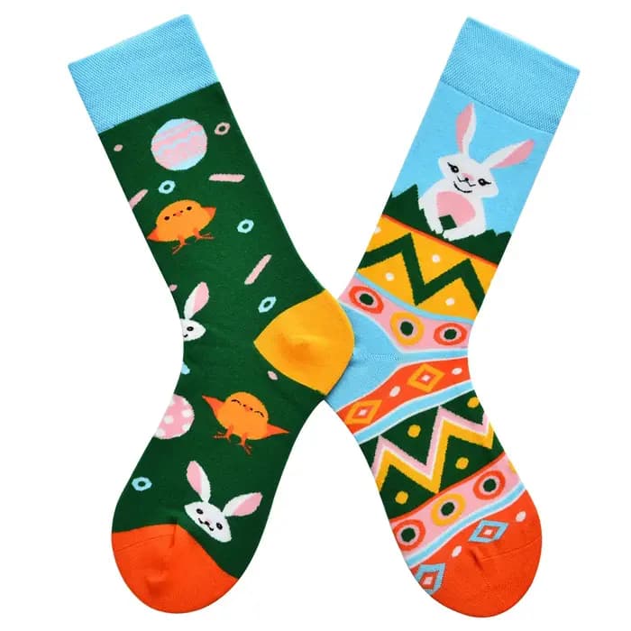 Chaussettes colorées en coton de Van Gogh Picasso pour hommes et femmes