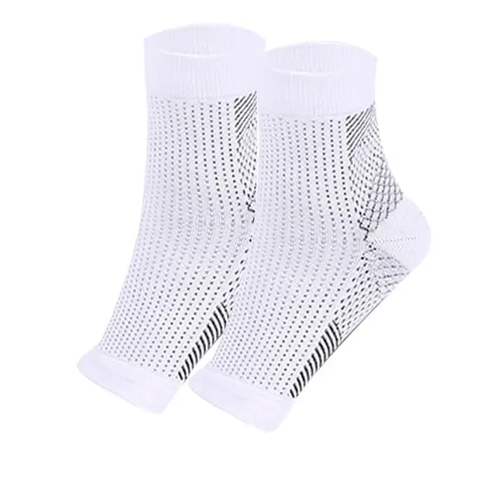 Chaussettes de compression confortables anti-fatigue pour femmes, manchon élastique pour hommes, chaussettes de compression pour femmes soulageant les gonflements de la cheville
