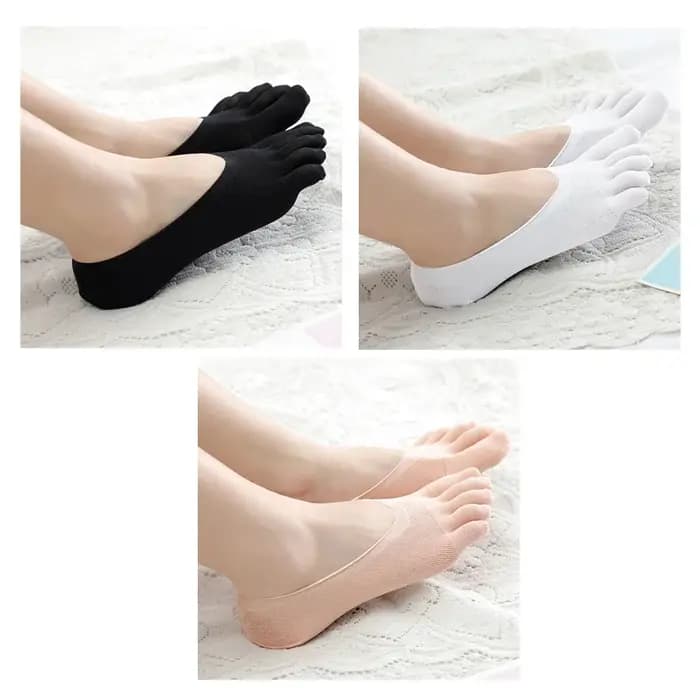 Chaussettes d'été à cinq doigts pour femmes