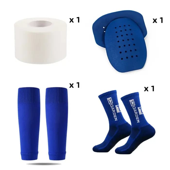 Ensemble de sport unisexe 4 pièces - Chaussettes de performance