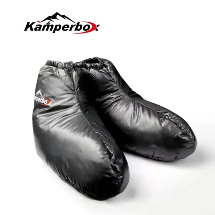 Kamperbox – pantoufles et chaussettes de Camping