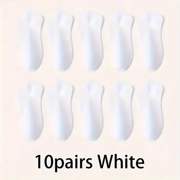 Lot de 5/10 paires de chaussettes unisexes confortables pour tous
