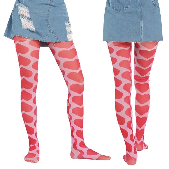 Collants élastiques College graphiques de fleurs pour femmes