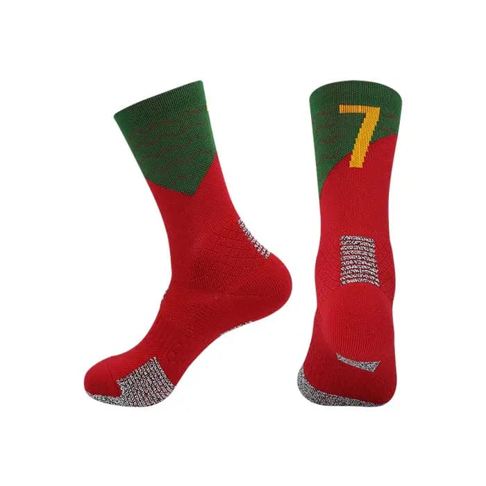 Chaussettes de football respirantes pour hommes, femmes et adolescents