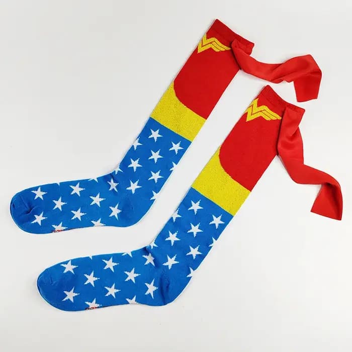 Chaussettes mi-mollet pour jeunes Cosplay