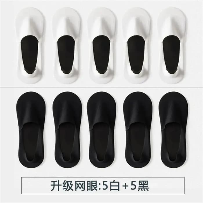 Chaussettes invisibles à coupe basse pour hommes