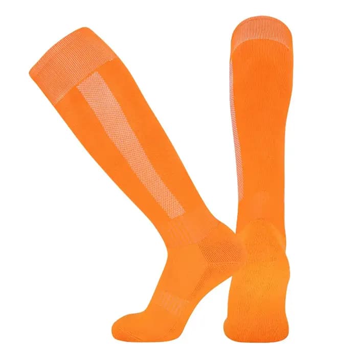 Chaussettes de football d'été Loogdeel pour enfants, couleur unie, antidérapantes, pour le skateboard et le cyclisme, avec fond en tissu éponge, pour l'entraînement des hommes