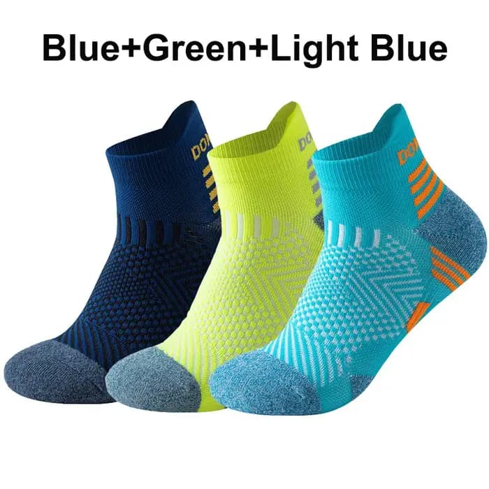 3/1 paires Sport Compression cheville chaussettes hommes femmes professionnel coupe basse Fitness Marathon course en plein air déodorant respirant Sox