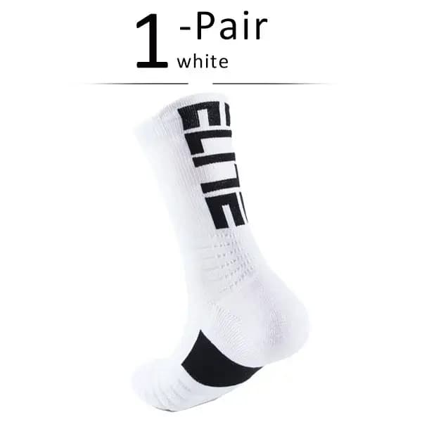 Chaussettes de sport athlétiques d'élite en nylon