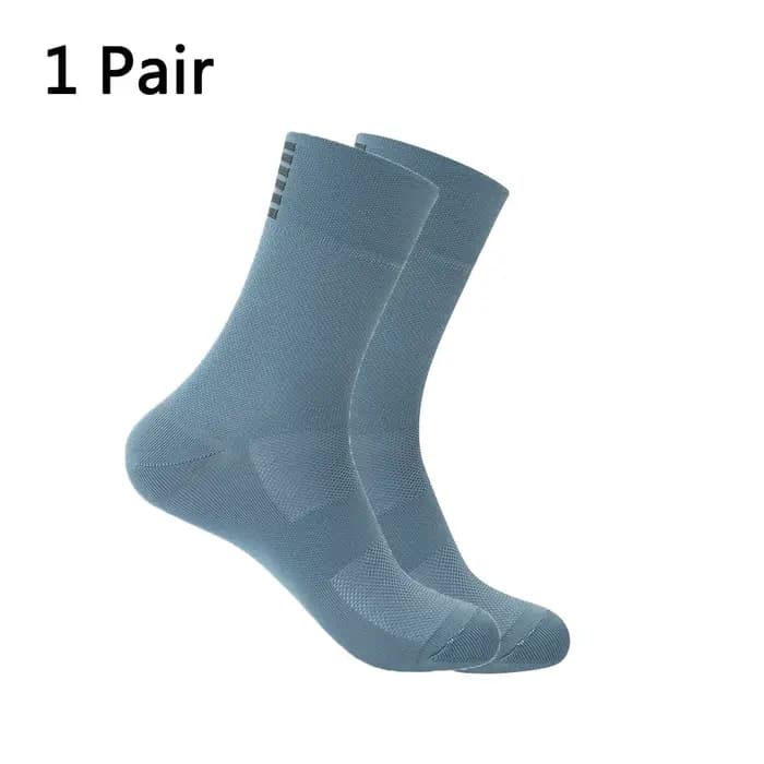 YKYWBIKE – chaussettes de Sport respirantes pour hommes et femmes, 9 couleurs, marque professionnelle, cyclisme, course, vélo de route, extérieur