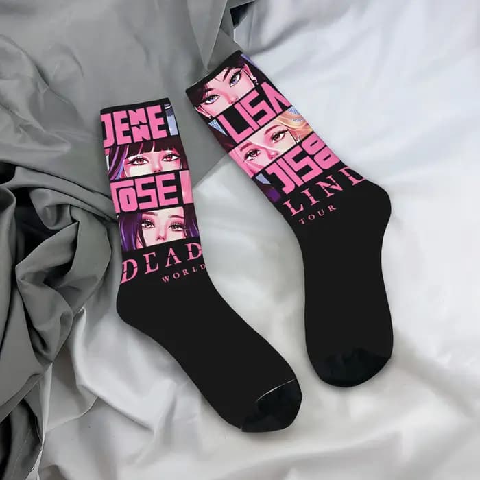 Deadline World Tour 2025 chaussettes hiver bas mode hommes chaud doux