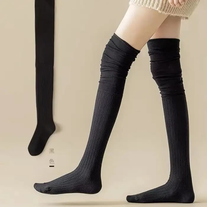 Chaussettes au dessus du genou pour femmes