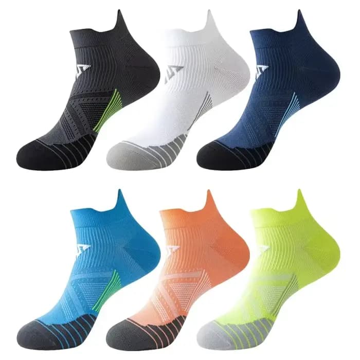 4 paires/lot femme hommes chaussettes Compression respirant basket-ball sport cyclisme course serviette