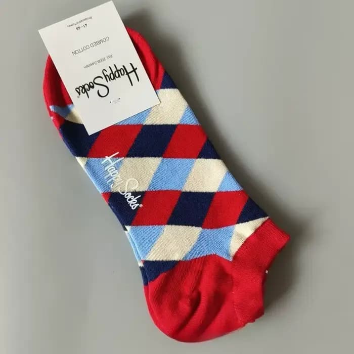 Chaussettes de sport basses en coton pour hommes, coupe athlétique, mi-mollet