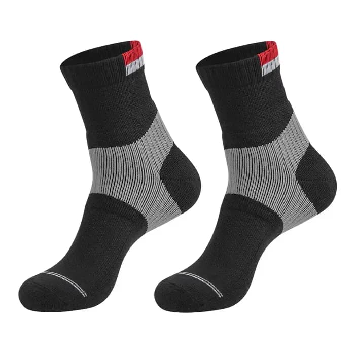 Chaussettes de Badminton professionnelles Elite, Tube central, serviette épaisse, antidérapantes, ab