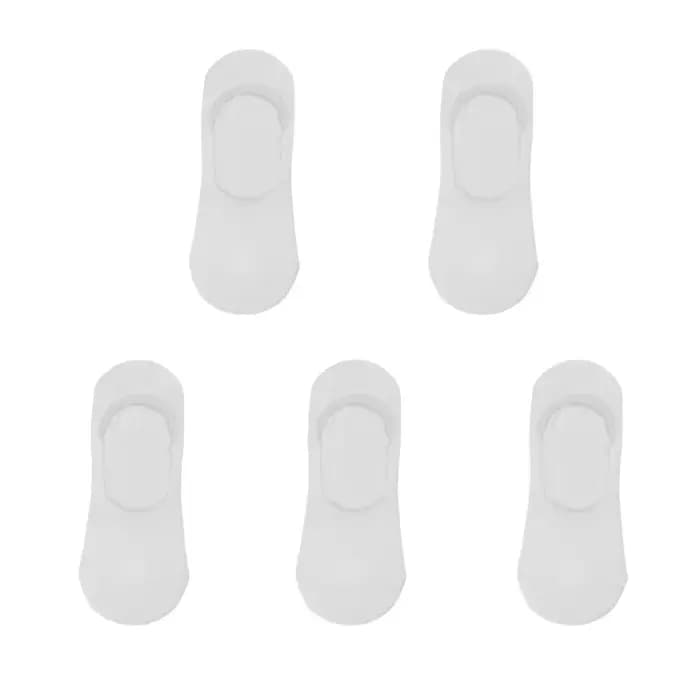 5 paires/lot de chaussettes invisibles pour hommes